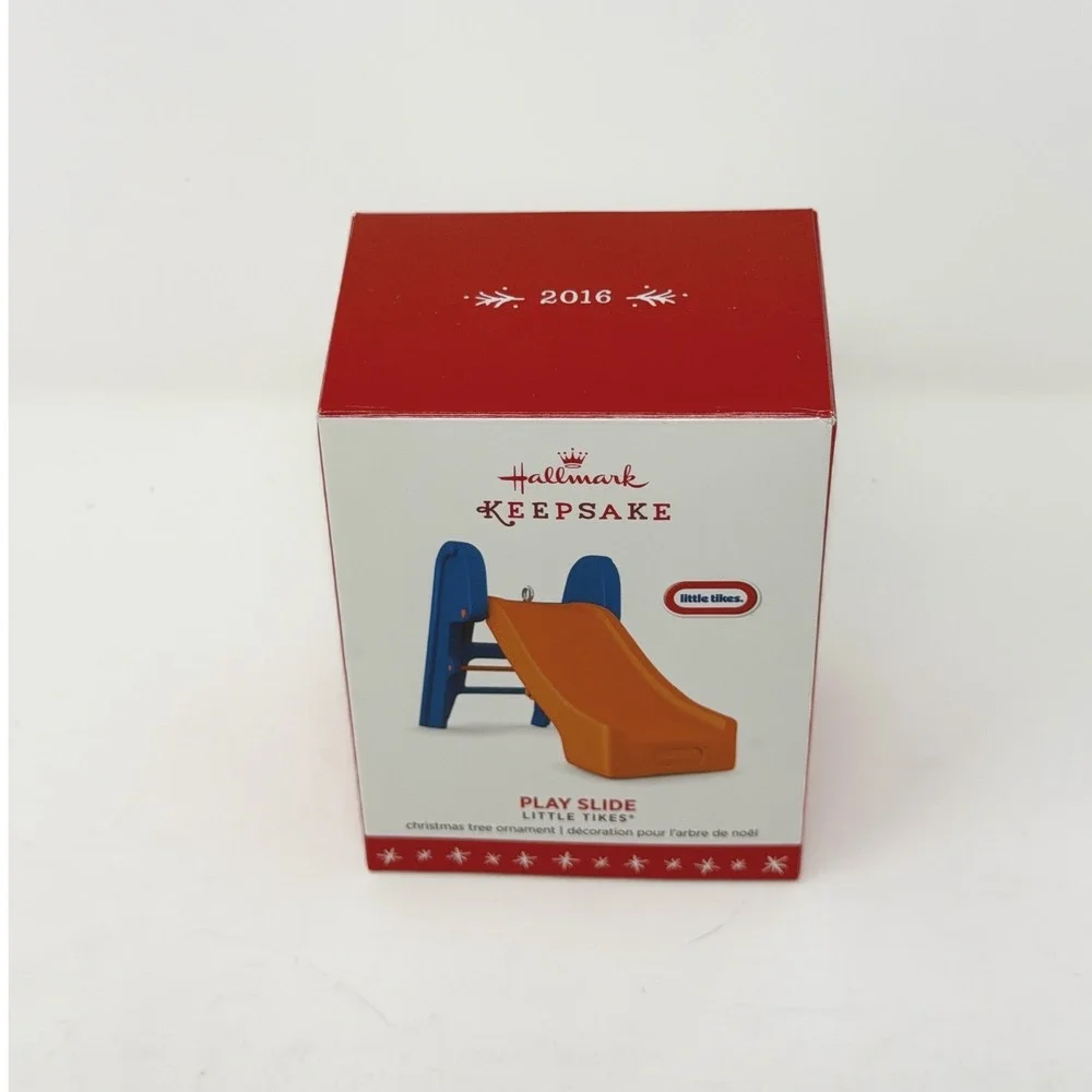 Hallmark 2016 Little Tikes Play Slide Keepsake Ornament Retro Toy Christmas